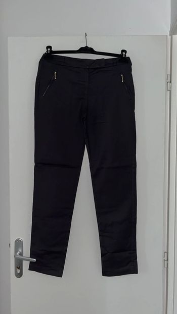 Pantalon gris anthracite camaïeu