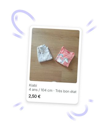 🩷 Pyjama 4 ans Tissaia/Kiabi #emyfleury4ansfille