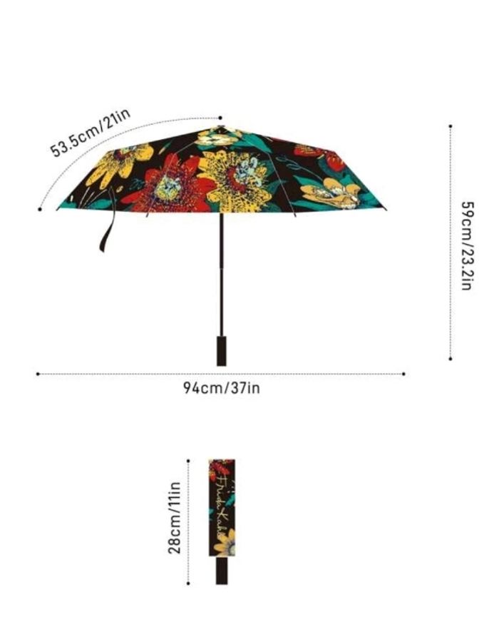 Parapluie frida kalho - photo numéro 6