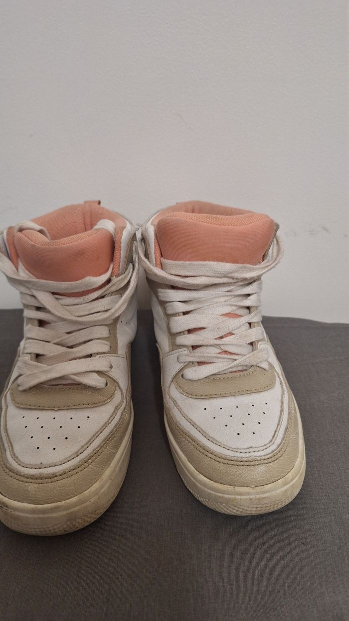 Baskets montantes enfant – Style urbain & pastel