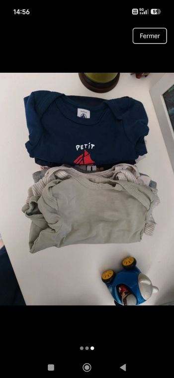 Lot de bodies 9 mois
