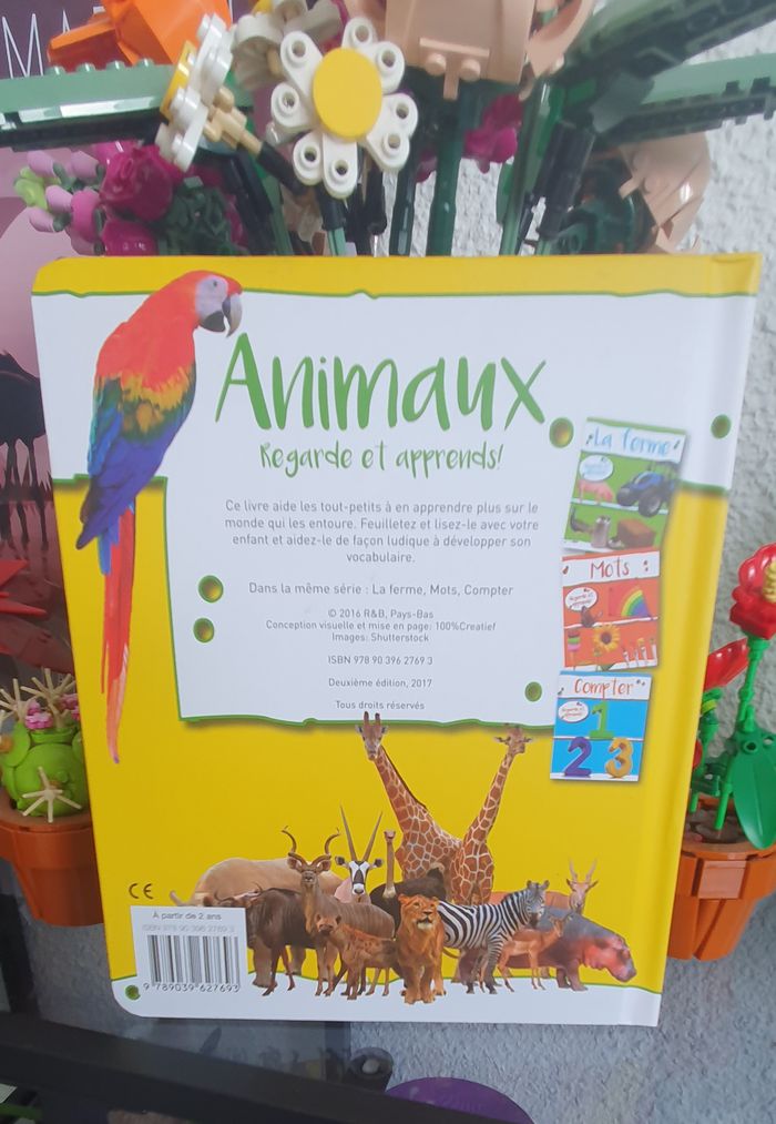 Livre Regarde et apprends "Les animaux" - photo numéro 2