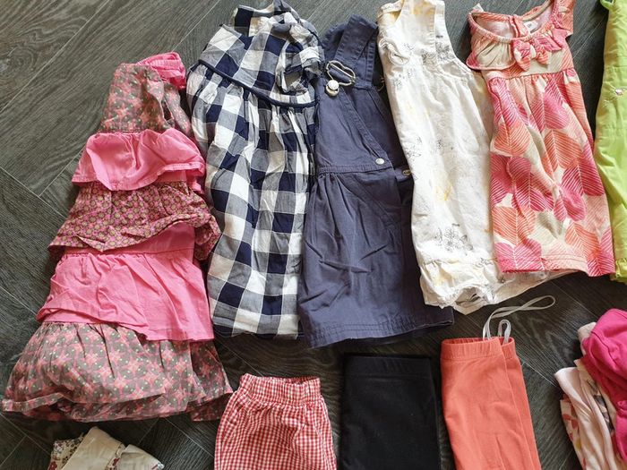 Lot de 32 vêtements été fille 12 mois - photo numéro 6