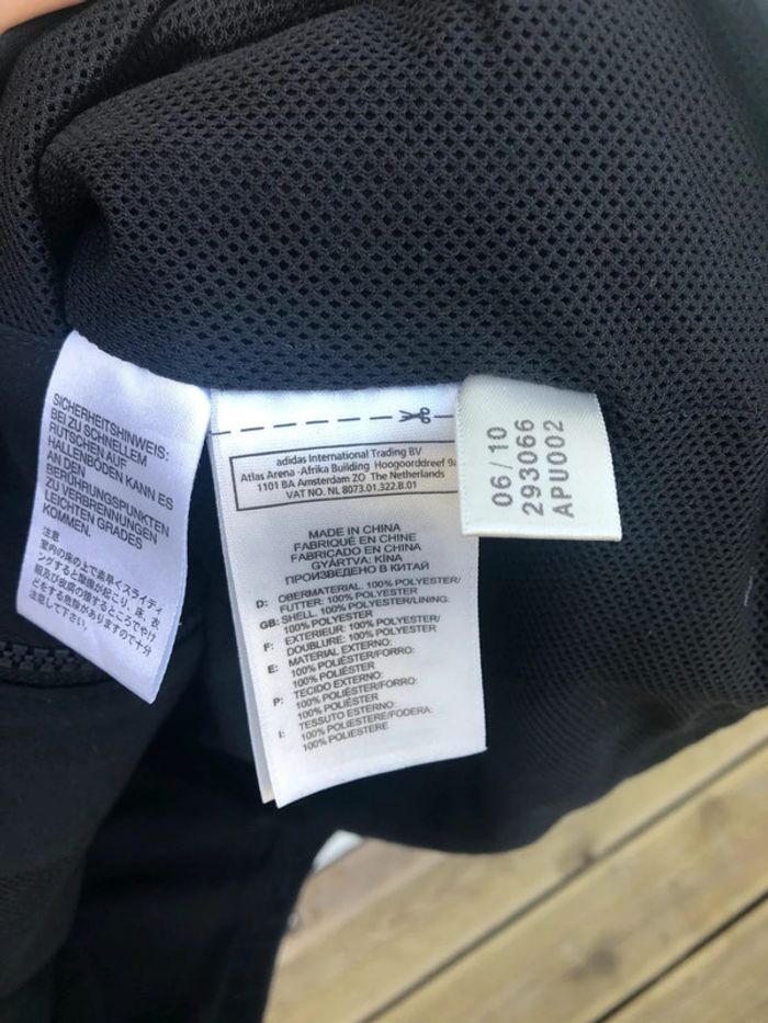 Adidas track jacket noire L - photo numéro 9