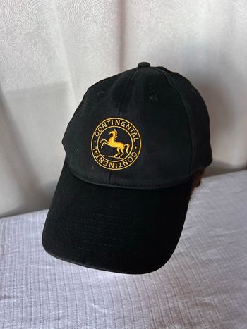 Casquette noire continental taille unique 