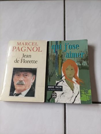 Lot de 2 livres adulte