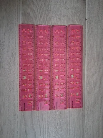 petites règles roses