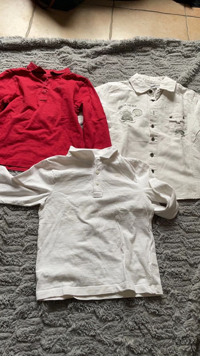 Lot de 3 vêtements mi saison en 6 ans