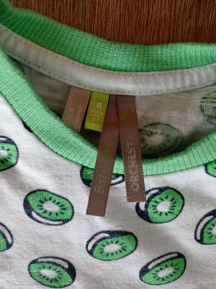 Lot de 2 tee-shirts 6 mois - photo numéro 4