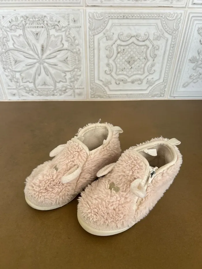 Chaussons fourrure