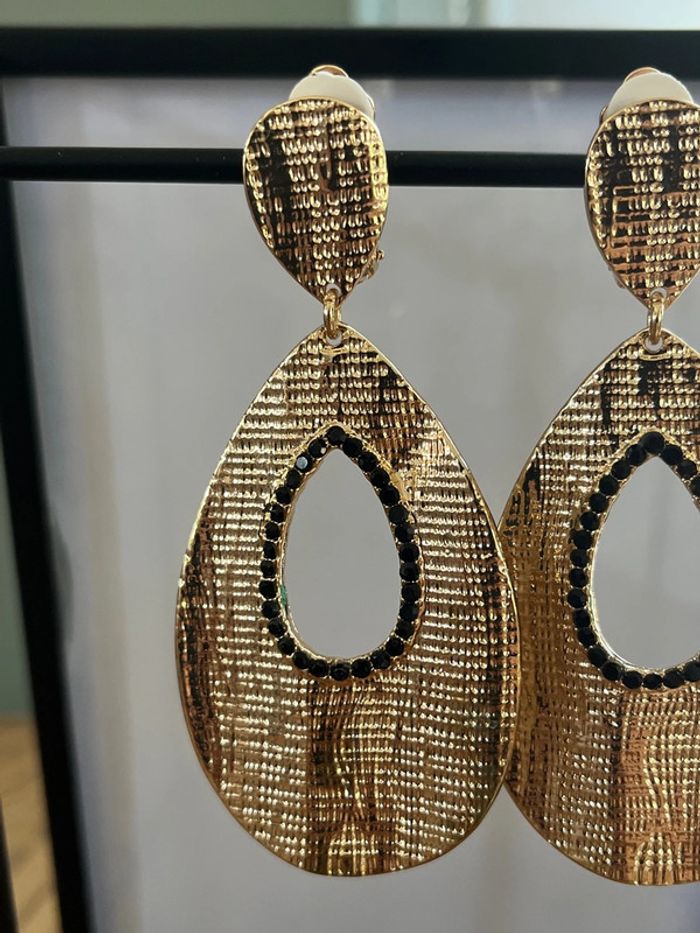 Boucles d’oreilles pour oreilles, non percé - photo numéro 2