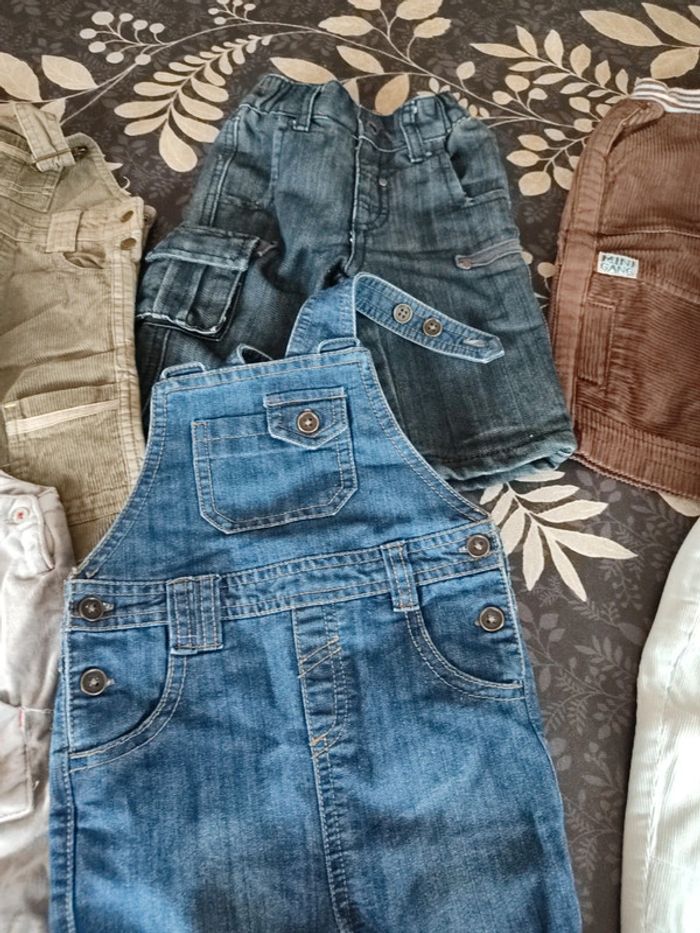 Lot pantalons et salopettes 6 mois - photo numéro 3