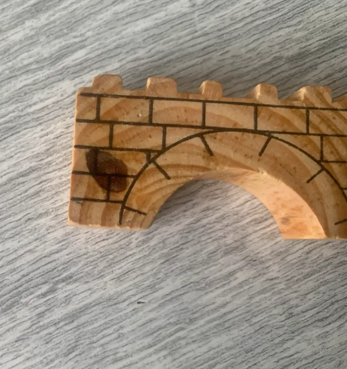 Lot de figurines/sujet/véhicules en bois - photo numéro 9