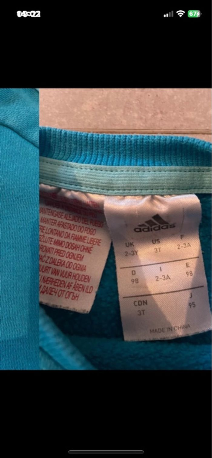 Sweat 3 ans - photo numéro 4