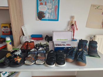 Lot de chaussures bébé enfant garçon de 20 jusqu'à taille 24 progressivement 9 paires