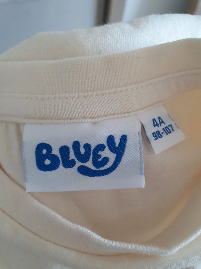 Tshirt Bluey 4 ans - photo numéro 4