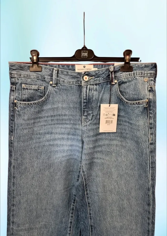 Freeman T. Porter jeans large Agatha * taille 42 * - photo numéro 2