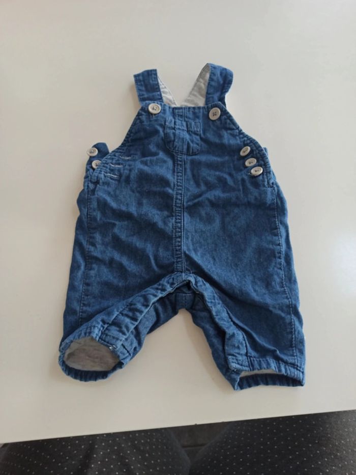 Salopette en jeans souple