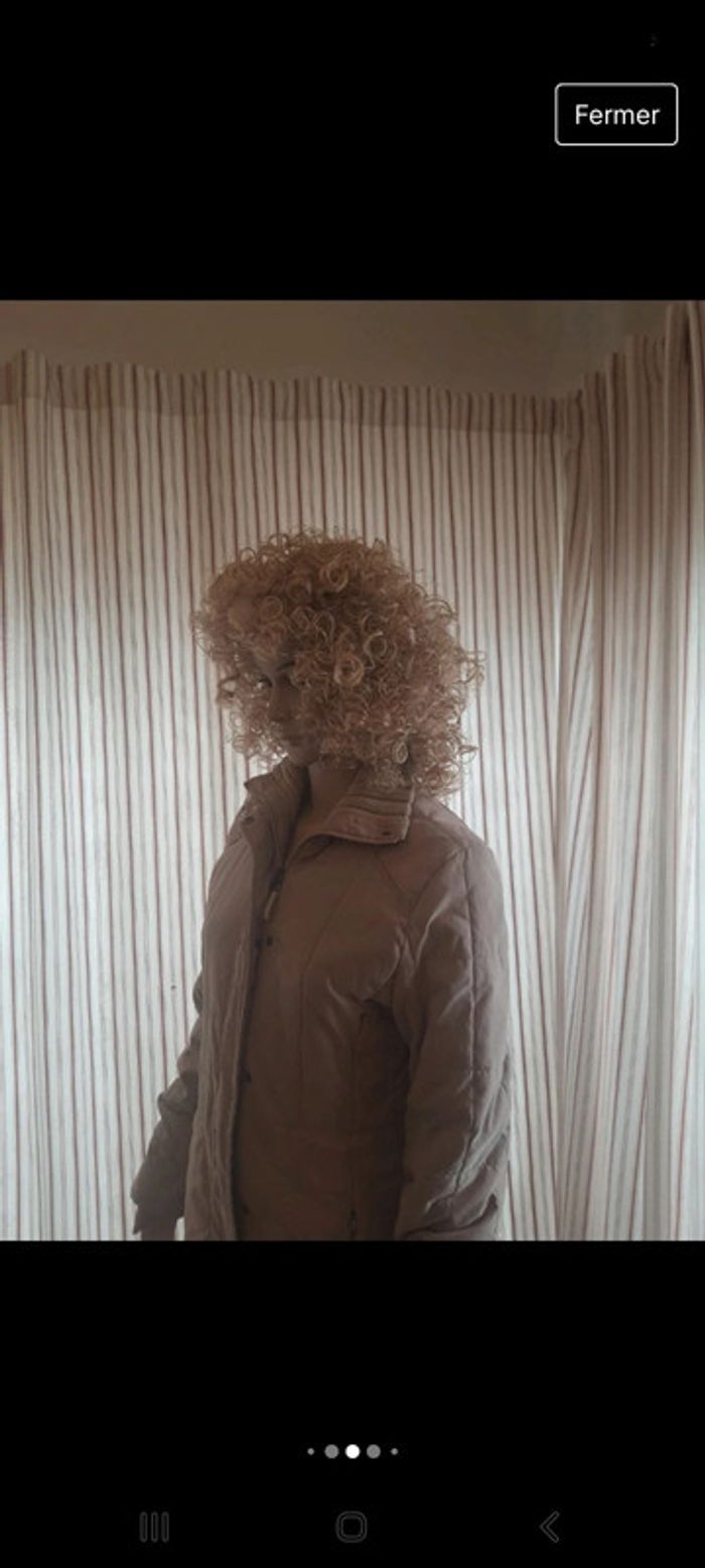 Manteau doudounne Beige Esprit fr L - photo numéro 4