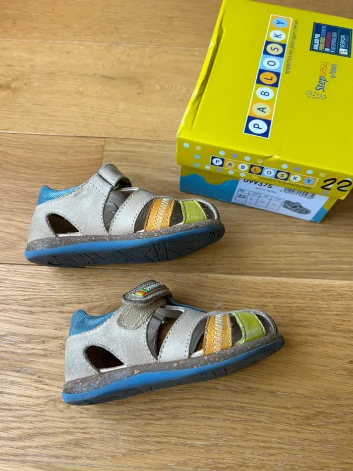 Sandales garçon Pablosky taille 22 - photo numéro 3