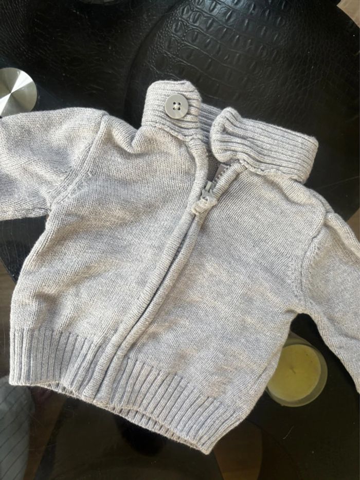 Gilet gris