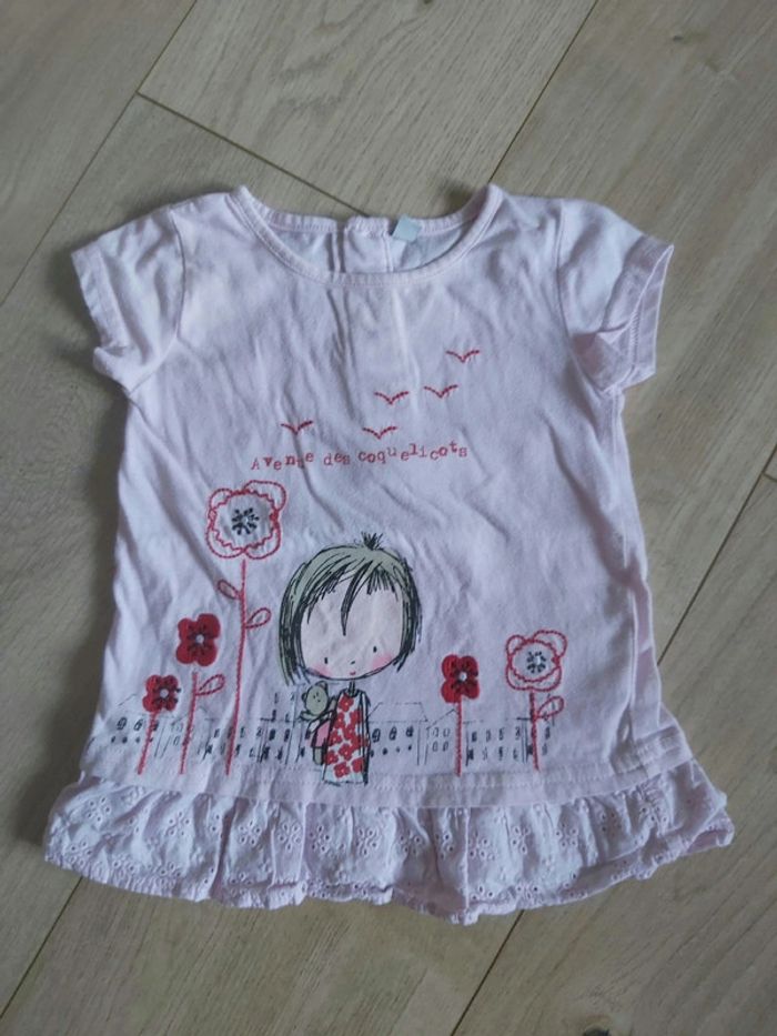 Tee-shirt fille 18 mois (78)