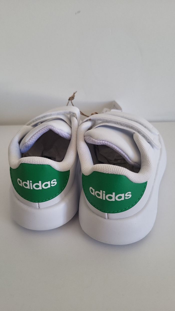 Baskets bébé Adidas Advantage - photo numéro 3