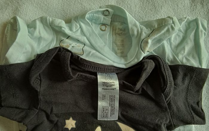 Barboteuse + body été 1M - photo numéro 2