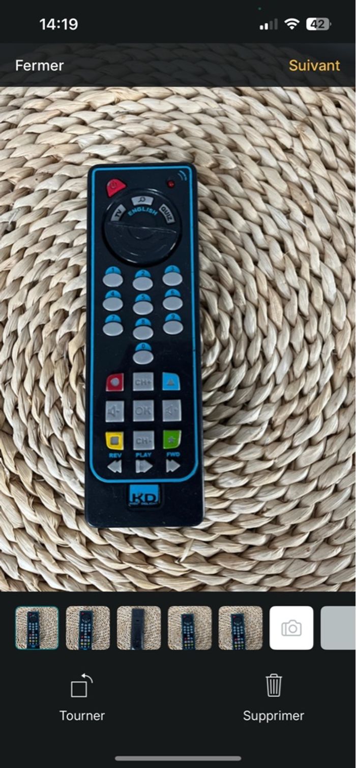 Télécommande Éducative Bilingue Jouet infini fun