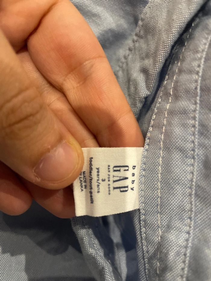 Chemise manche longue gap - photo numéro 3