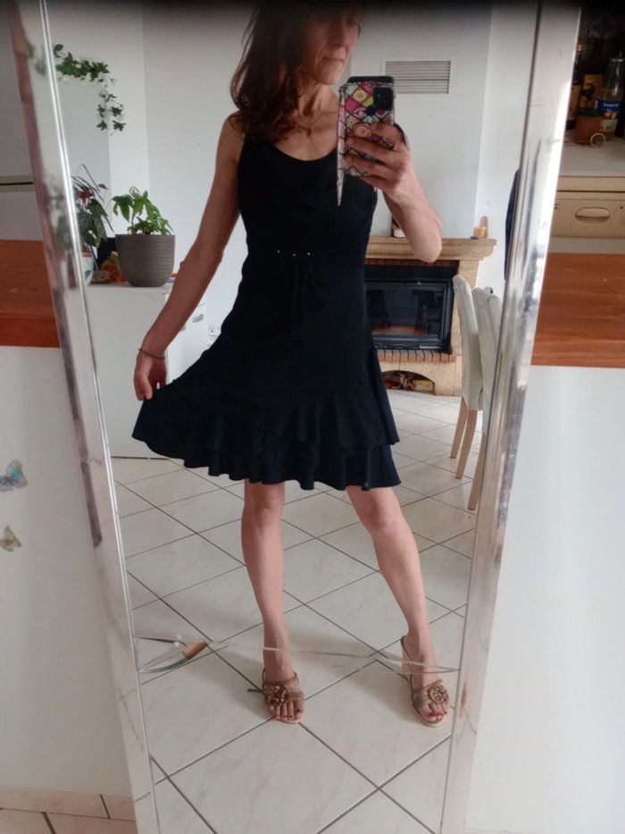 Robe 38 noire pailletée c85 - photo numéro 13