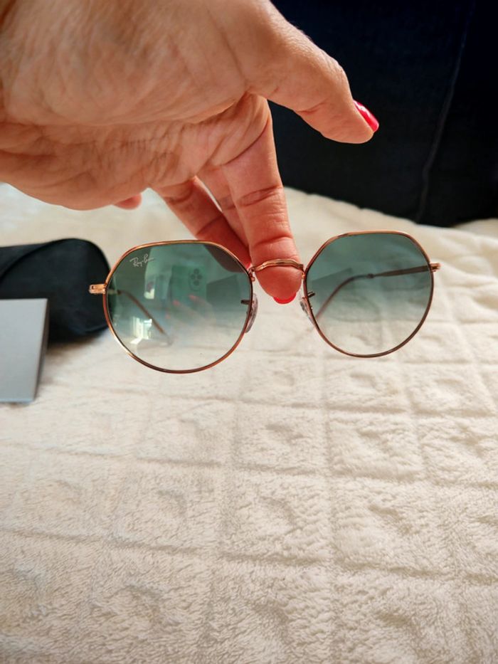 Lunettes de soleil Ray-ban Jack dégradé neuves - photo numéro 12
