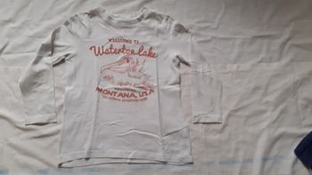 Sweet blanc motif pélican orange