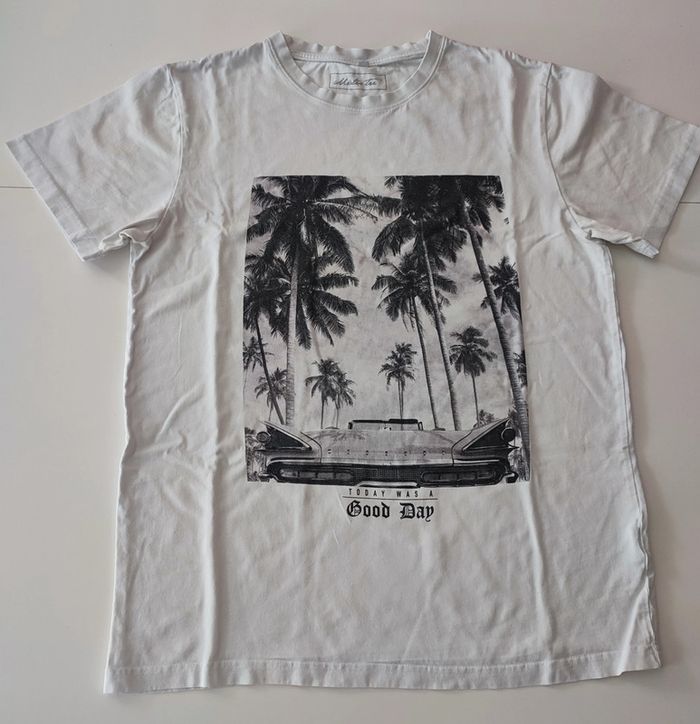 Lot de 8 t-shirts blancs hommes (Benson & Cherry, Adidas, Champion, Hollister, etc.) - photo numéro 8