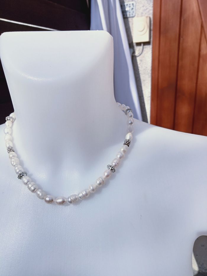 Collier perles de culture - photo numéro 2