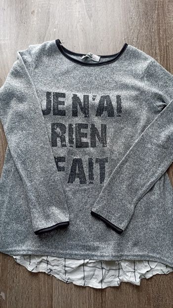 Pull fille T 14
