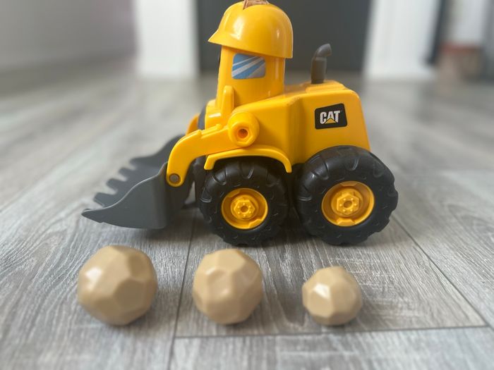 Lot de 2 camions CAT engins de chantier - photo numéro 2