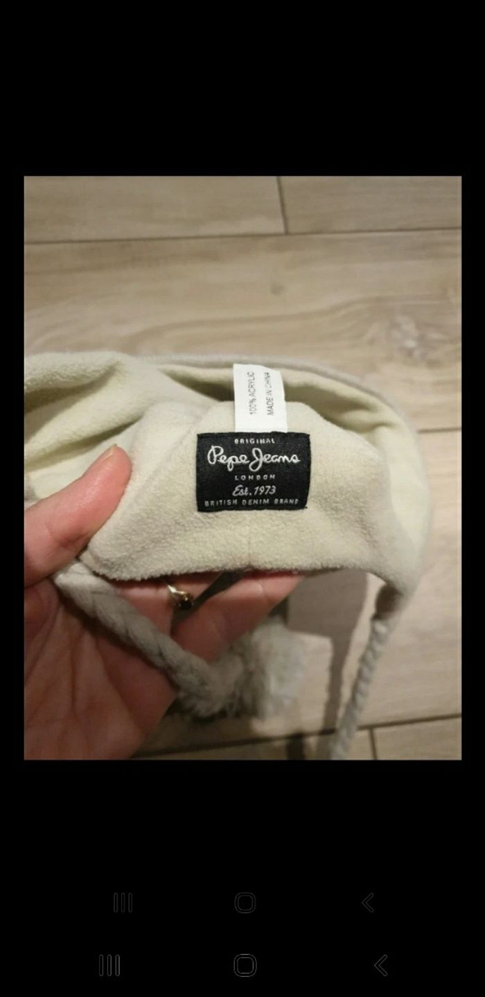 Bonnet péruviens fille pepe jeans 5/8 ans - photo numéro 4