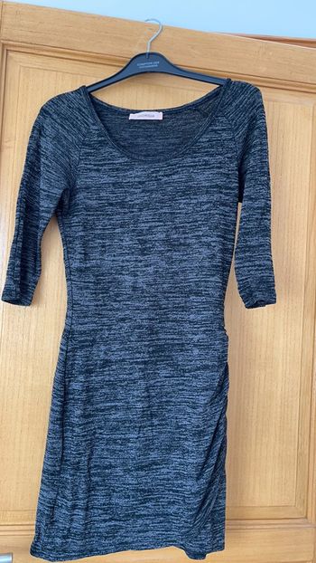 Robe gris Chiné
