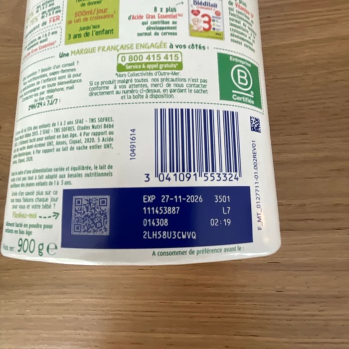 Bledilait croissance - photo numéro 2