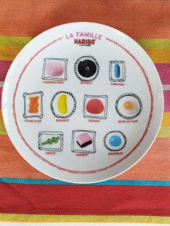 Assiette Haribo