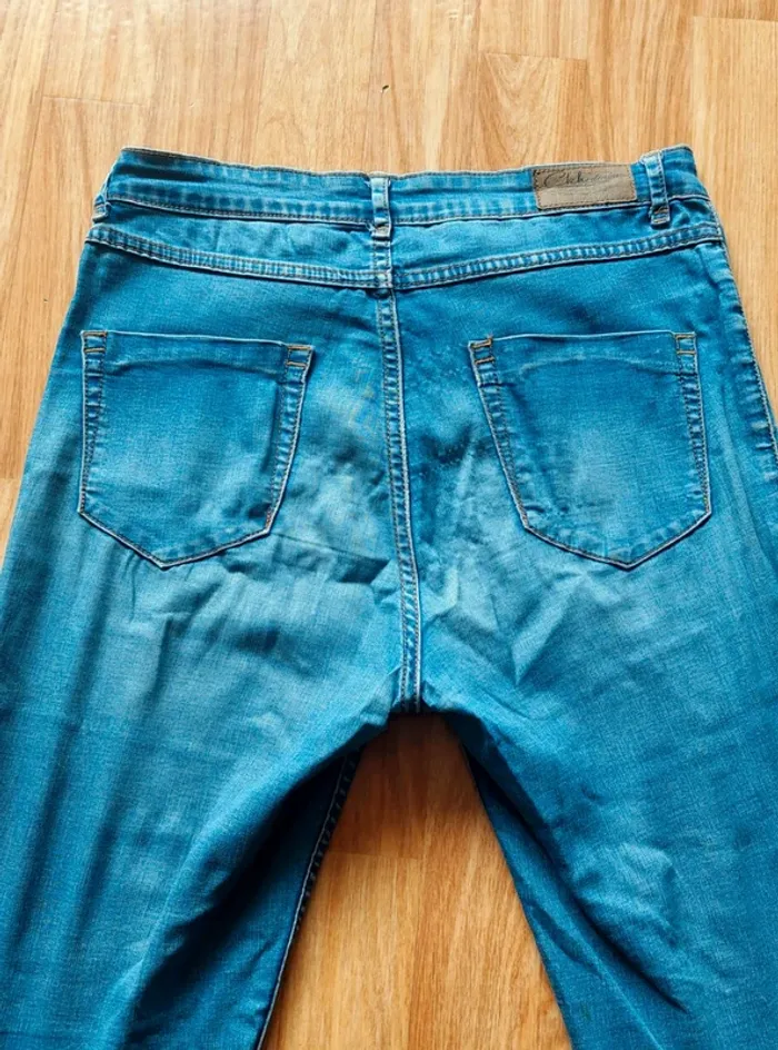 Jean skinny bleu délavé denim - Taille 36 C&A - photo numéro 5