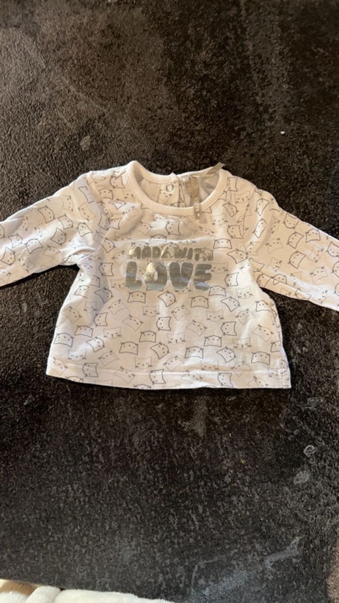 Tee shirt manche longue naissance