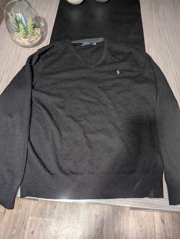 (Négociable) Pull en laine col en V Ralph Lauren