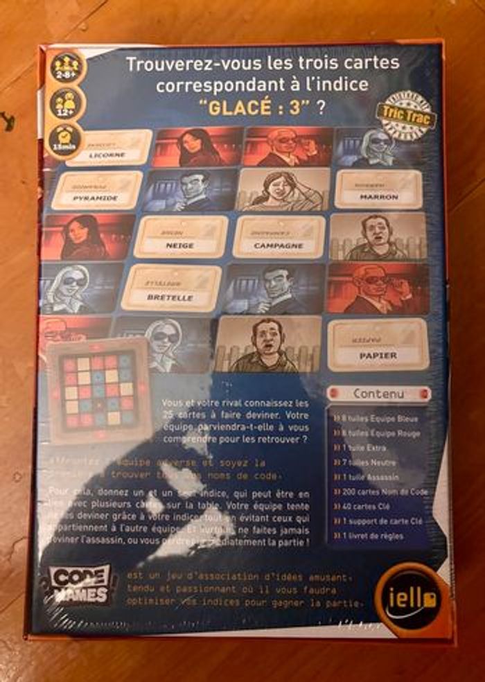 Jeu code names neuf sous blister - photo numéro 2