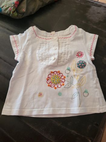 Tee-shirt Blanc Catimini