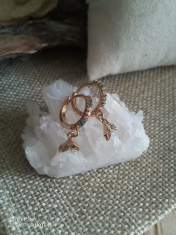 Petites créoles queues de baleines / sirènes