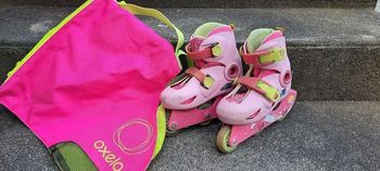 Rollers 26/28 Oxelo + sac de transport 