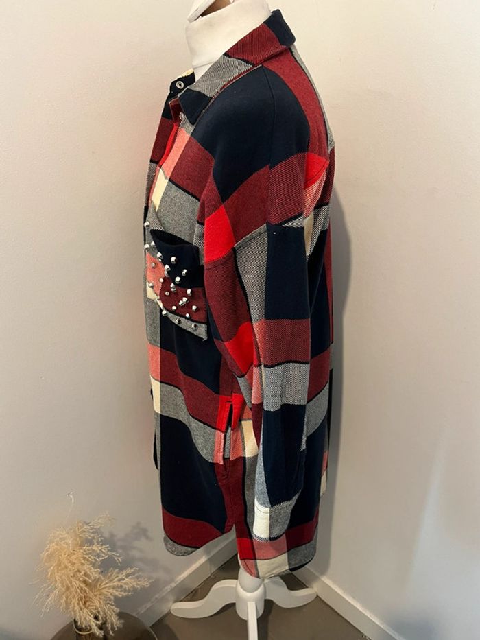 Robe chemise à carreaux Zara XS - photo numéro 5