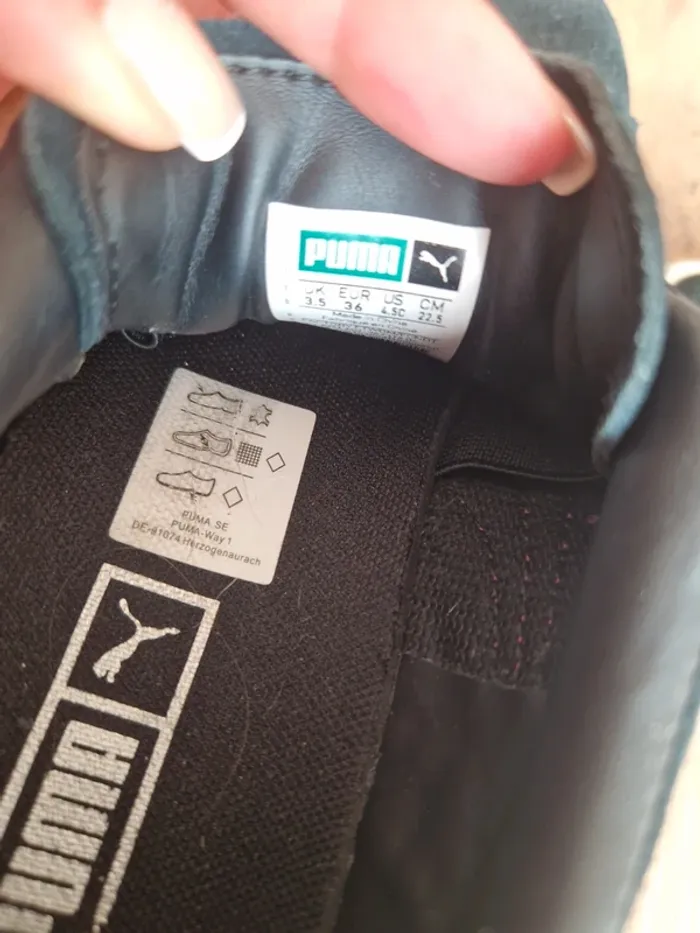 Puma Suède - nœud rose - 36 - photo numéro 4